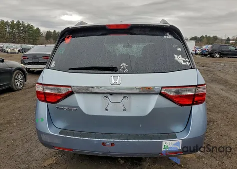 2013 Honda Odyssey Exl из США, поврежденный, VIN 5FNRL5H6XDB012099